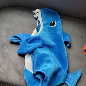 Blue Shark Kids Costume